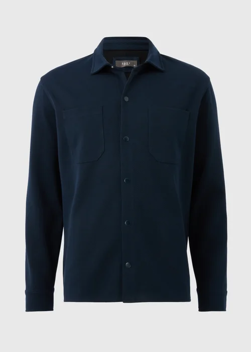 Navy Smart Co Ord Shacket - S Image 4
