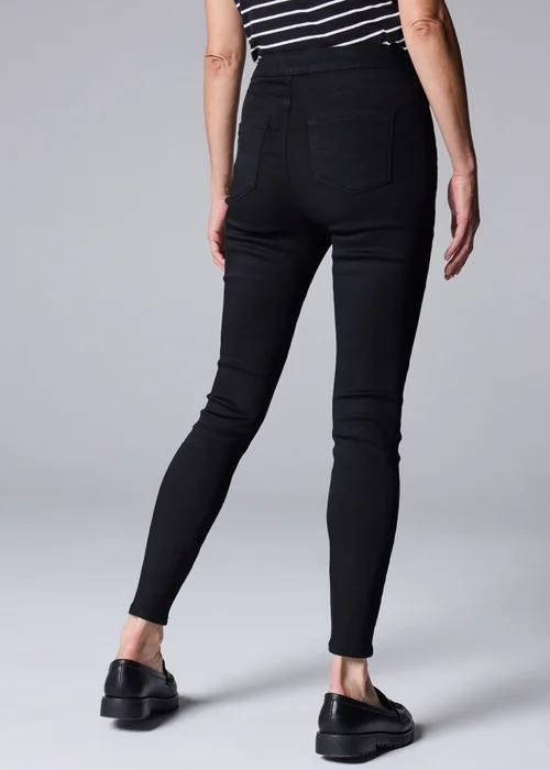 Black Jessie High Rise Skinny Jeans - 8/L29 Image 4