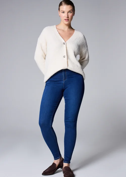 Darkwash Jessie Skinny Jeans - 8/L29 Image 1