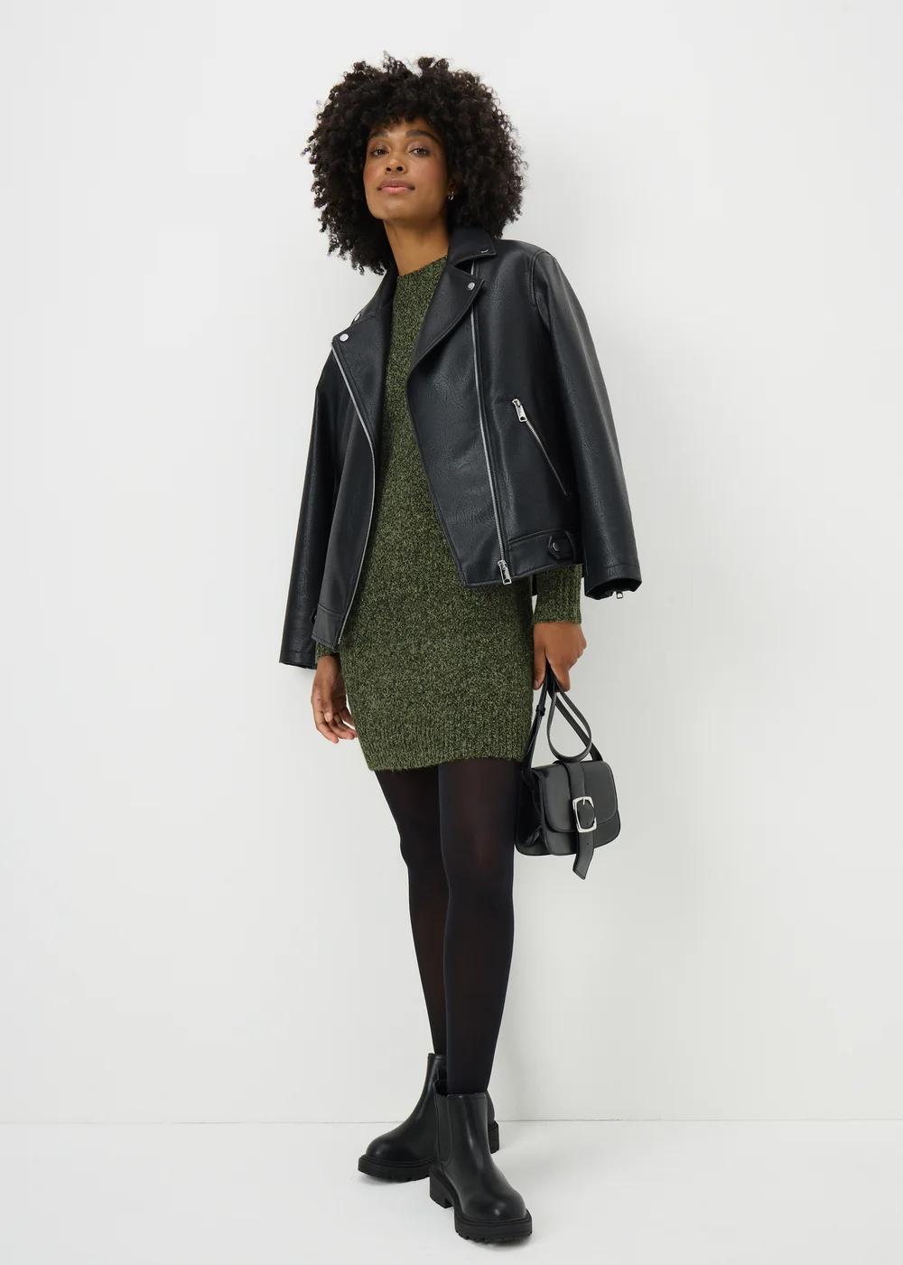 Green Knitted Dress - XS | Matalan Green Knitted Dress - XS | Matalan