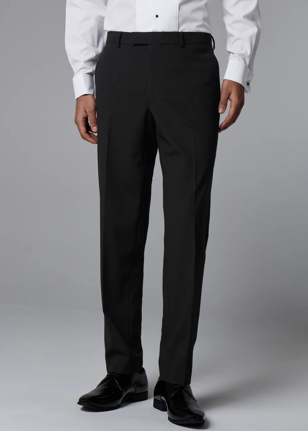 Taylor & Wright Black Tailored Dinner Suit Trousers - 26 Waist 29 Leg Image 1