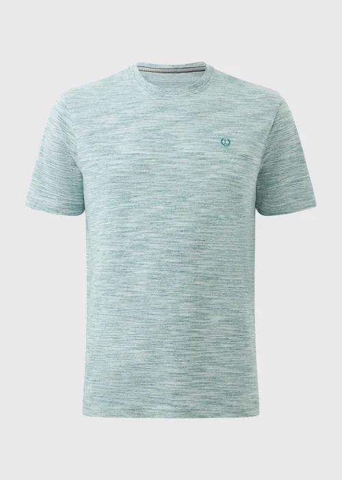 Lincoln Teal Space Dye T-Shirt - S Image 4