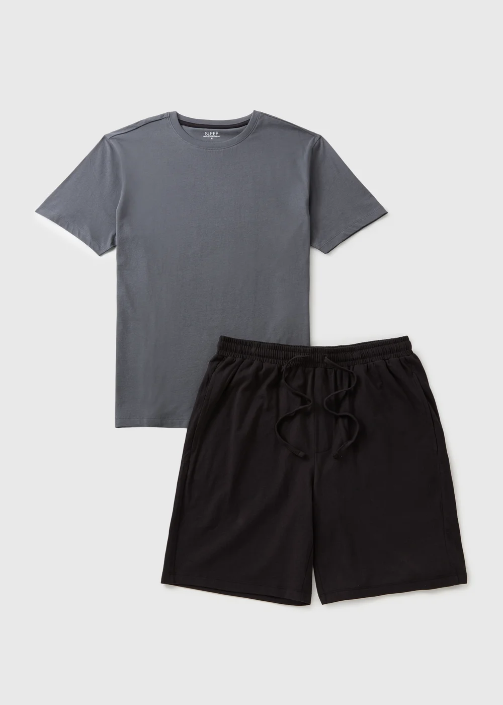 Charcoal Basic Short Pyjama Set - XS Image 2
