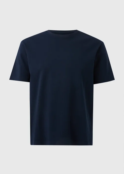 Navy Liquid Cotton T-Shirt - XS Image 4