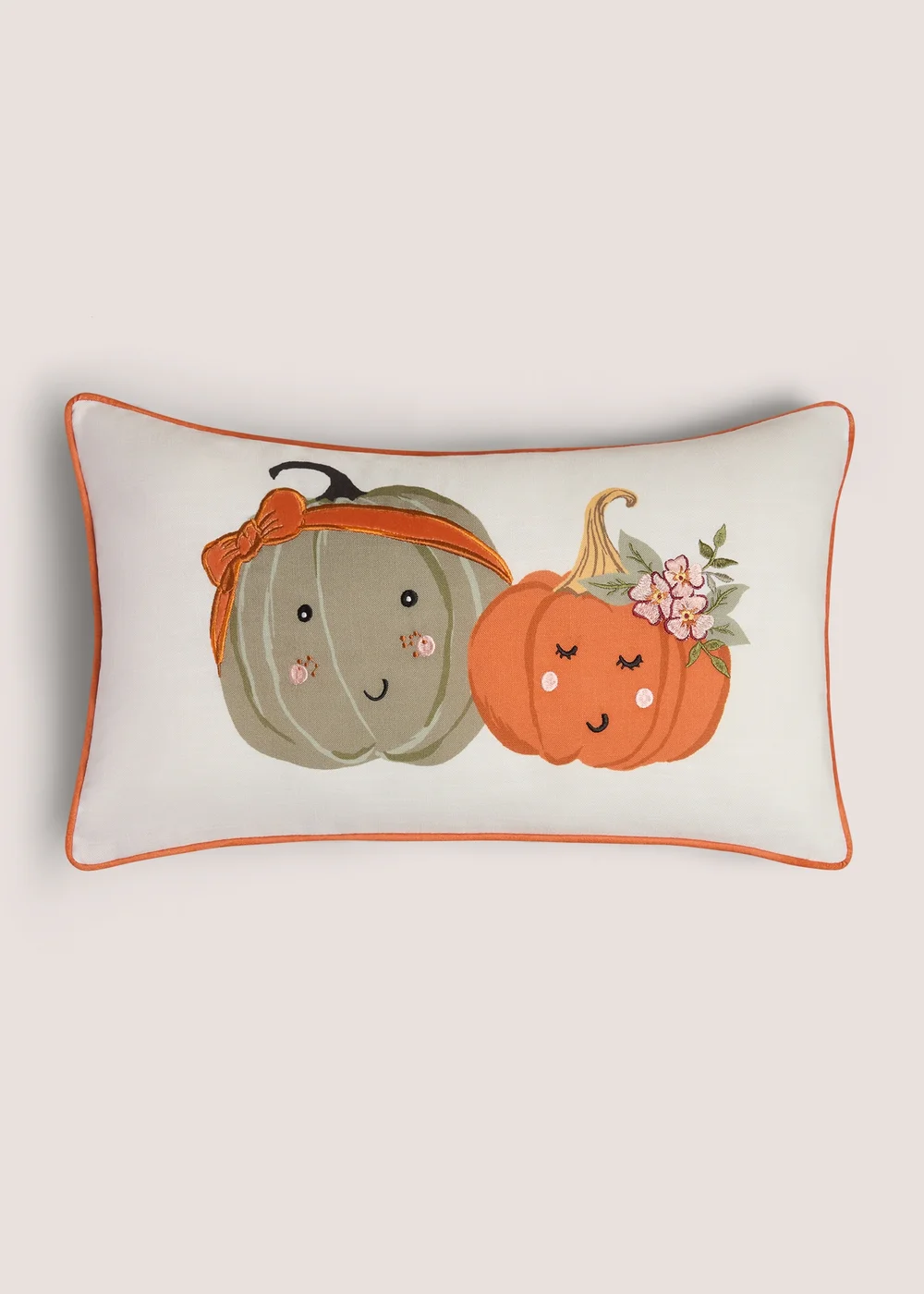 Pumpkin Character Cushion Image 1