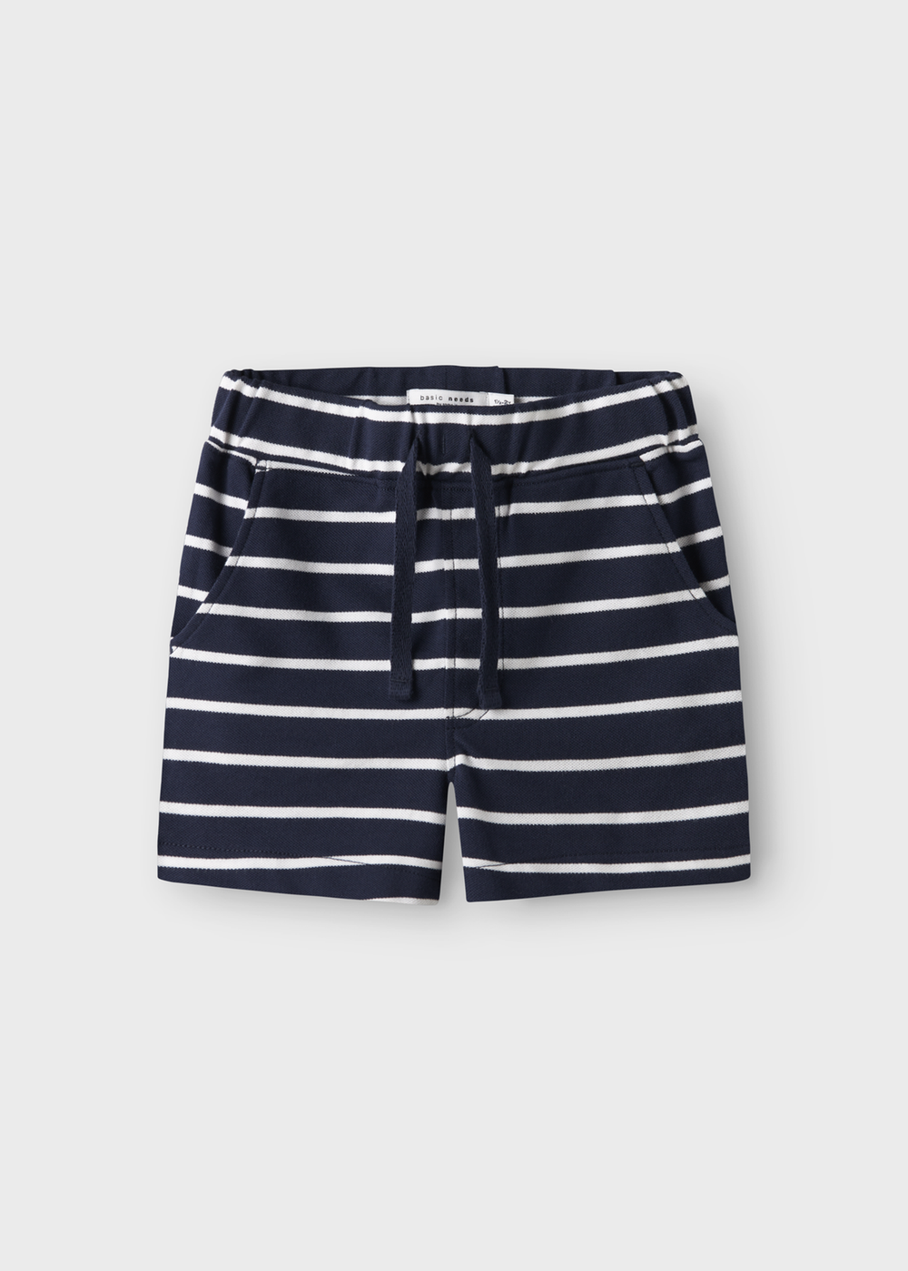 Name It Navy Stripe Shorts (1.5-6yrs) - 1.5 - 2 Years Image 1