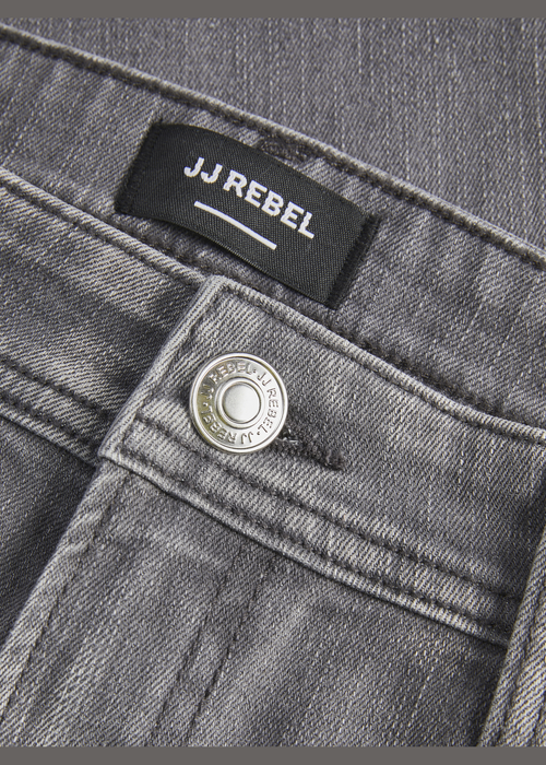 JJ Rebel Grey Luke Slim Fit Jeans - 28 R Image 6