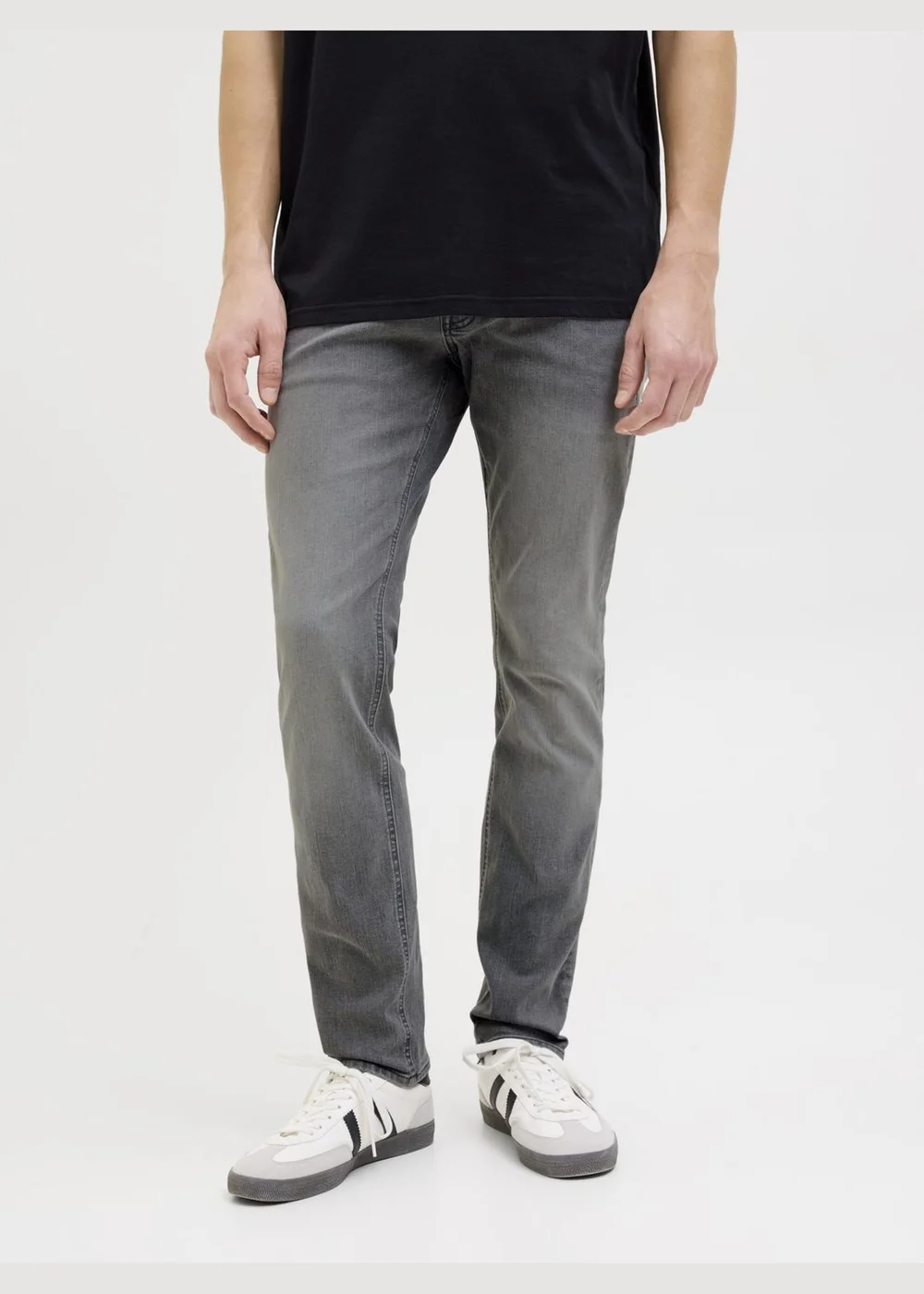 JJ Rebel Grey Luke Slim Fit Jeans - 28 R Image 4