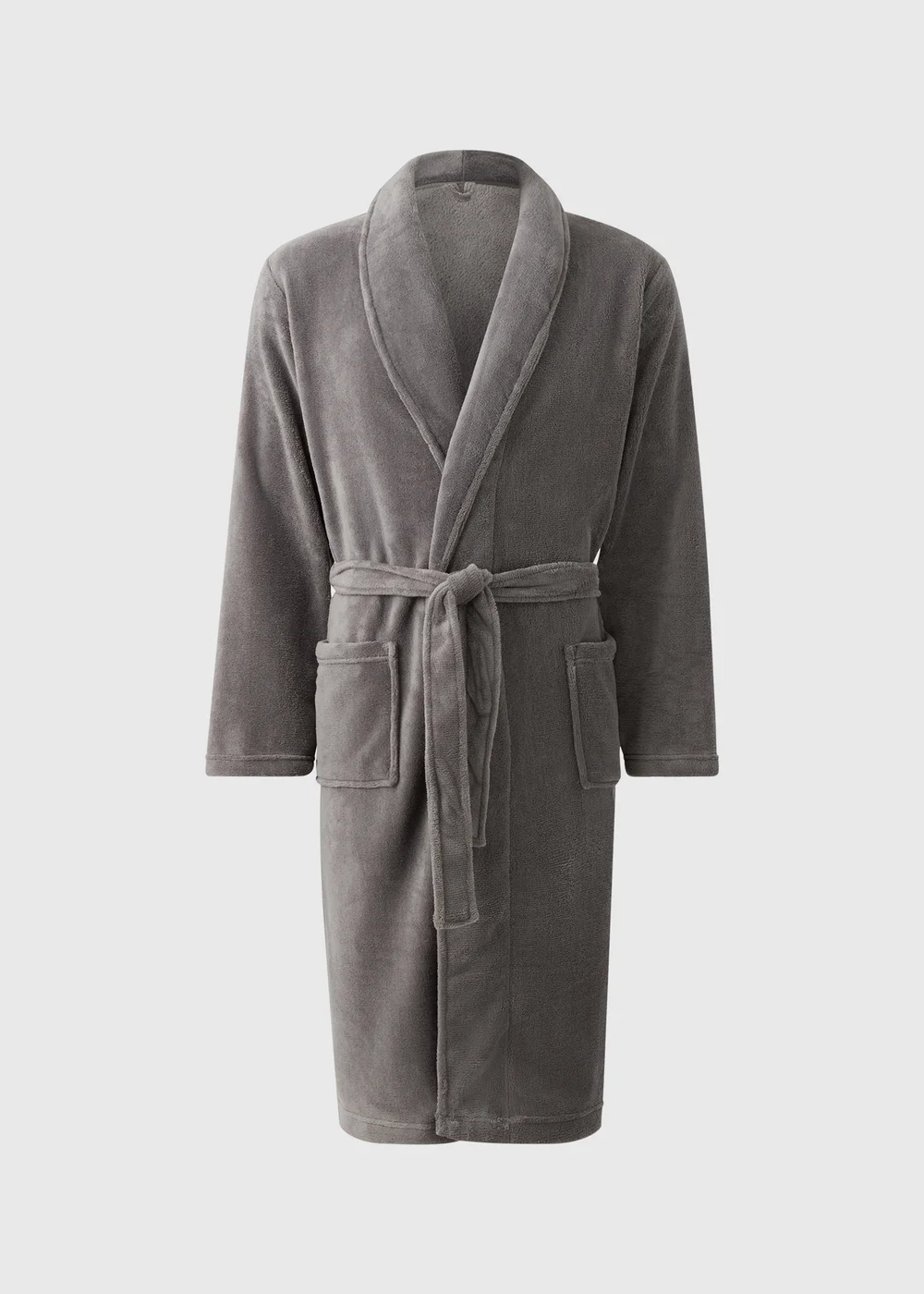 Grey Dressing Gown - Small | Matalan Grey Dressing Gown - Small | Matalan