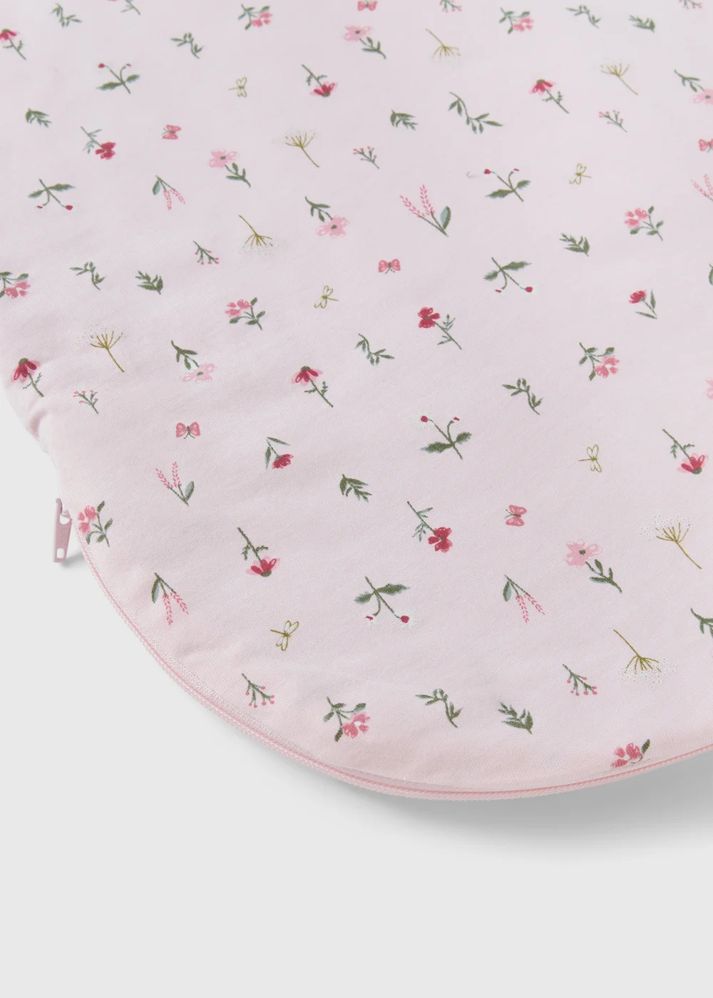 Baby Pink Floral Sleeping Bag (Newborn-18mths) - Age 0 - 6 Months Image 2