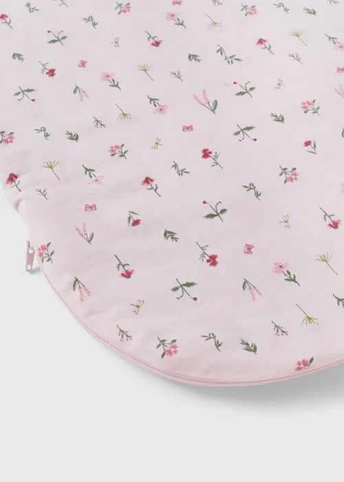 Baby Pink Floral Sleeping Bag (Newborn-18mths) - Age 0 - 6 Months Image 2