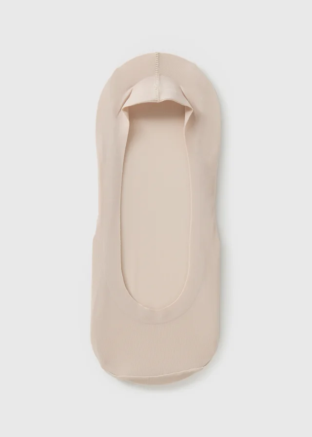 3 Pack Nude Footsie Socks