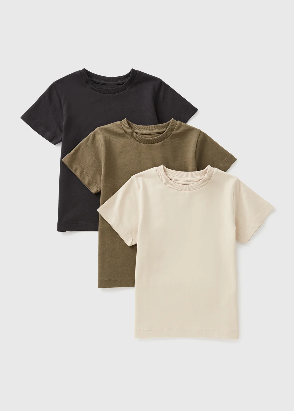 3 Pack Boys Multicolour T-Shirts (1-7yrs) - 1-1.5 Yrs Image 1