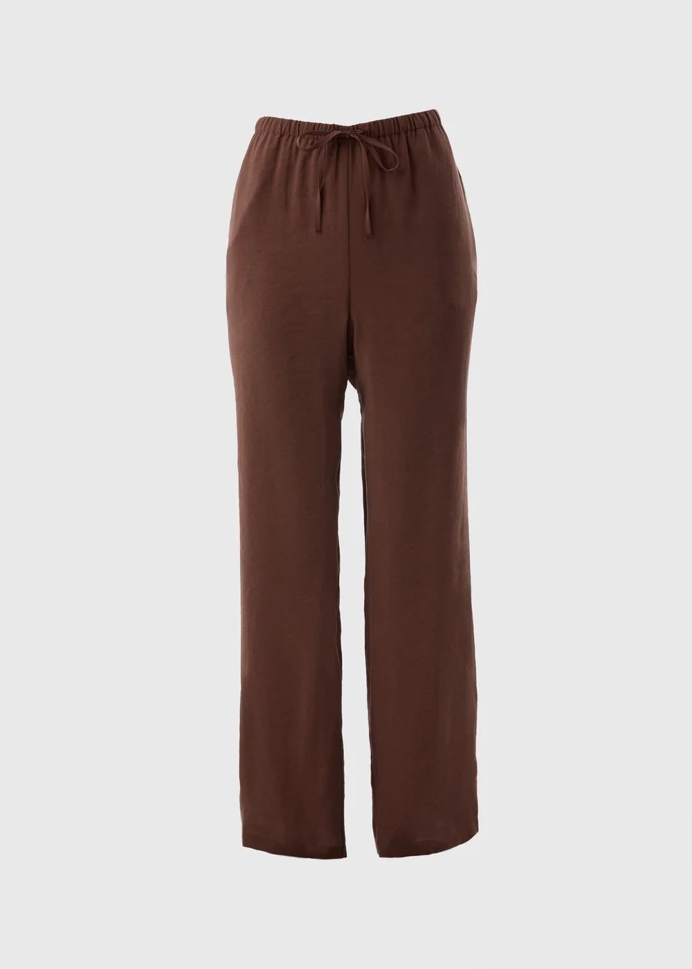 Et Vous Brown Wide Leg Trousers - 8 Image 4