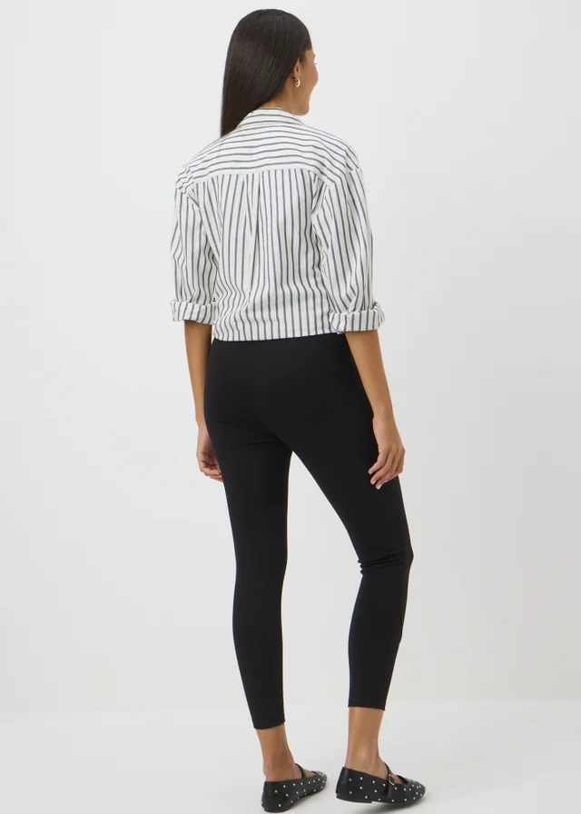 Black Ponte Leggings