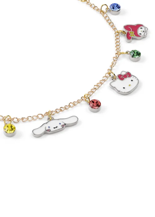 Hello Kitty Silver Charm Bracelet - One Size Image 2