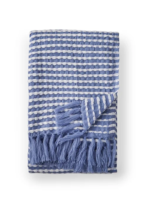 Catherine Lansfield Stab Stitch Blanket Throw (125x150cm) - One Size Image 6