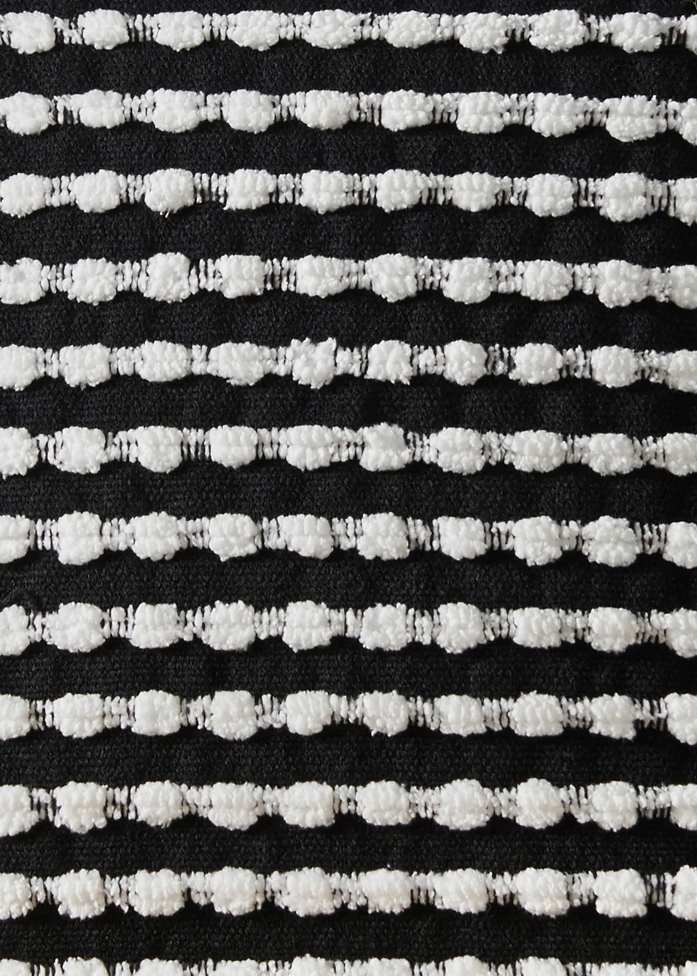 Catherine Lansfield Stab Stitch 43x43cm Cushion Black - 43W X 43D Image 4