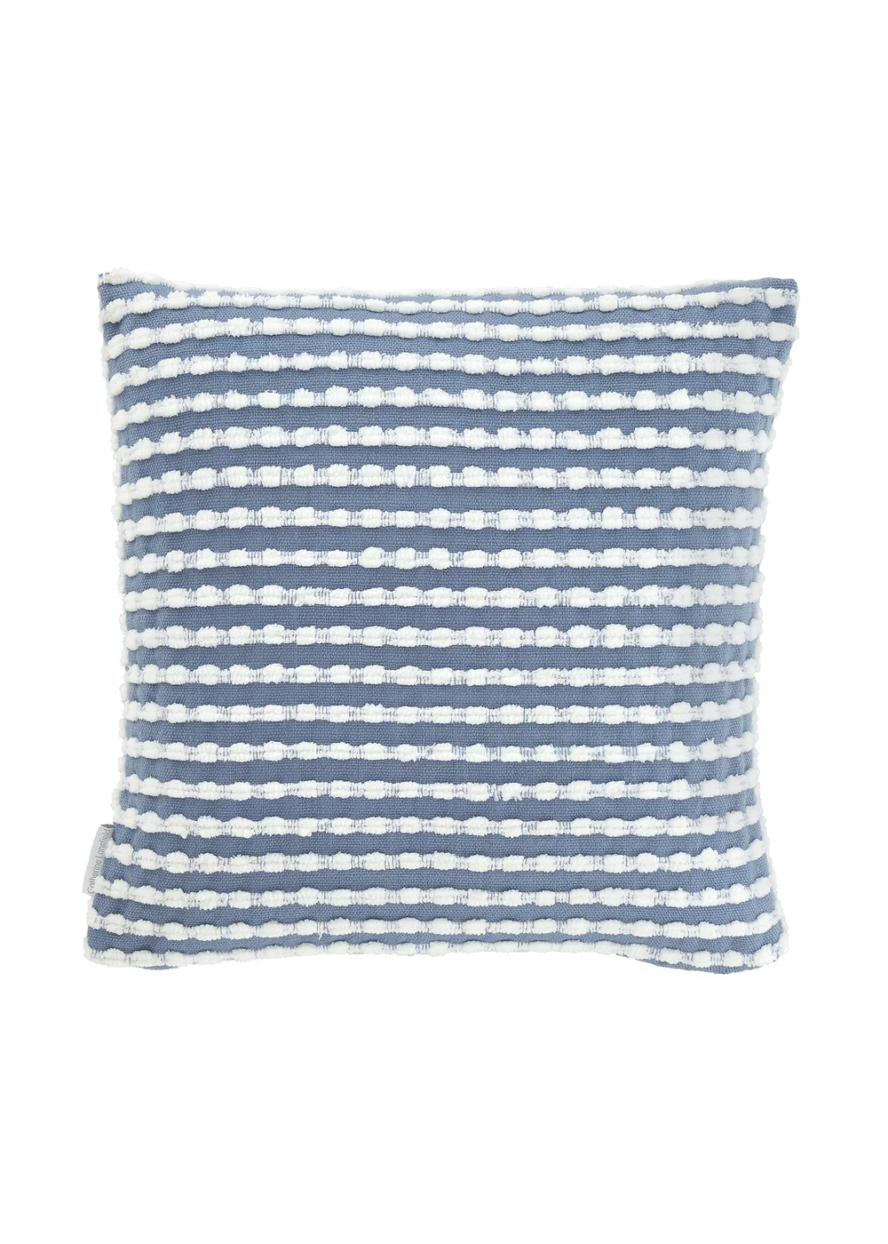 Catherine Lansfield Stab Stitch Cushion (43x43cm) - 43W X 43D Image 1