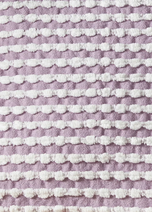 Catherine Lansfield Stab Stitch 43x43cm Cushion Lilac - 43W X 43D Image 4