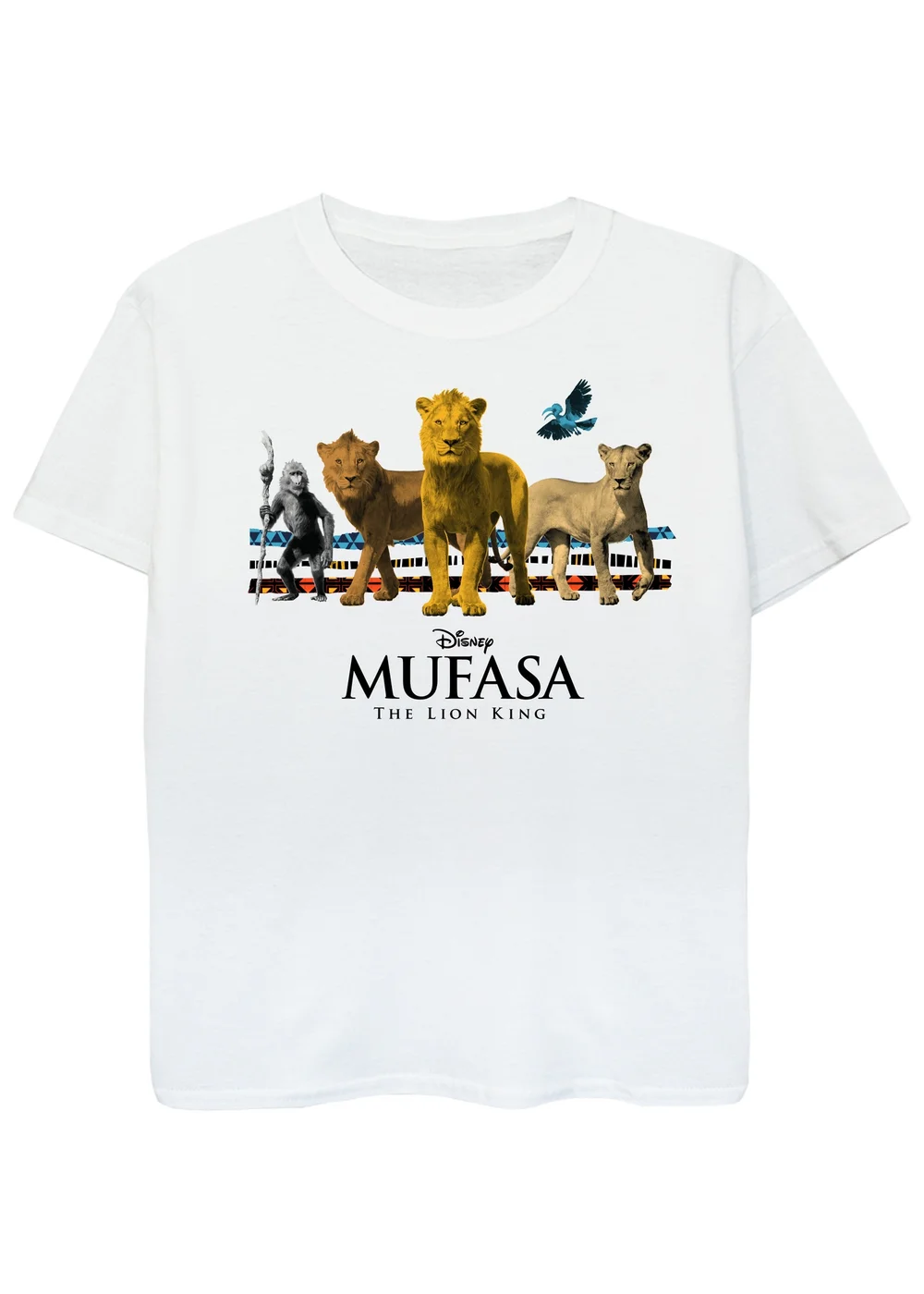 Disney Mufasa Group Boys White T-Shirt (3-13 Years) - 3-4 Yrs Image 1