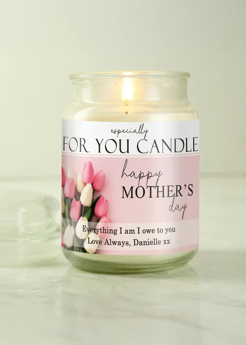 Personalised Memento Company Especially For You Mothers Day Scented Jar Candle - One Size Image 2