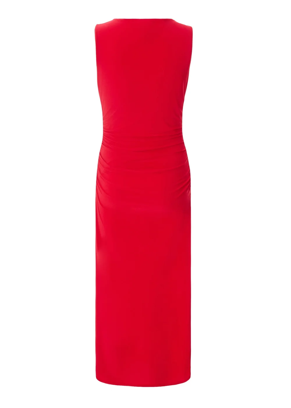Quiz Red Petite Buckle Detail Midaxi Dress - 6 Image 5