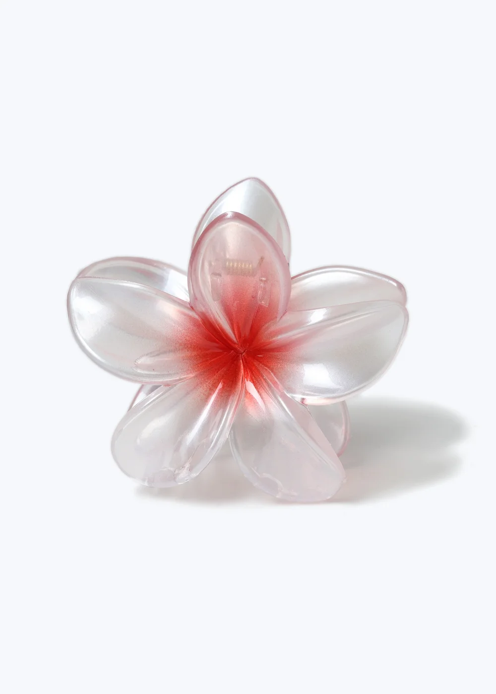 Muse Pink Flower Claw Clip - One Size Image 1