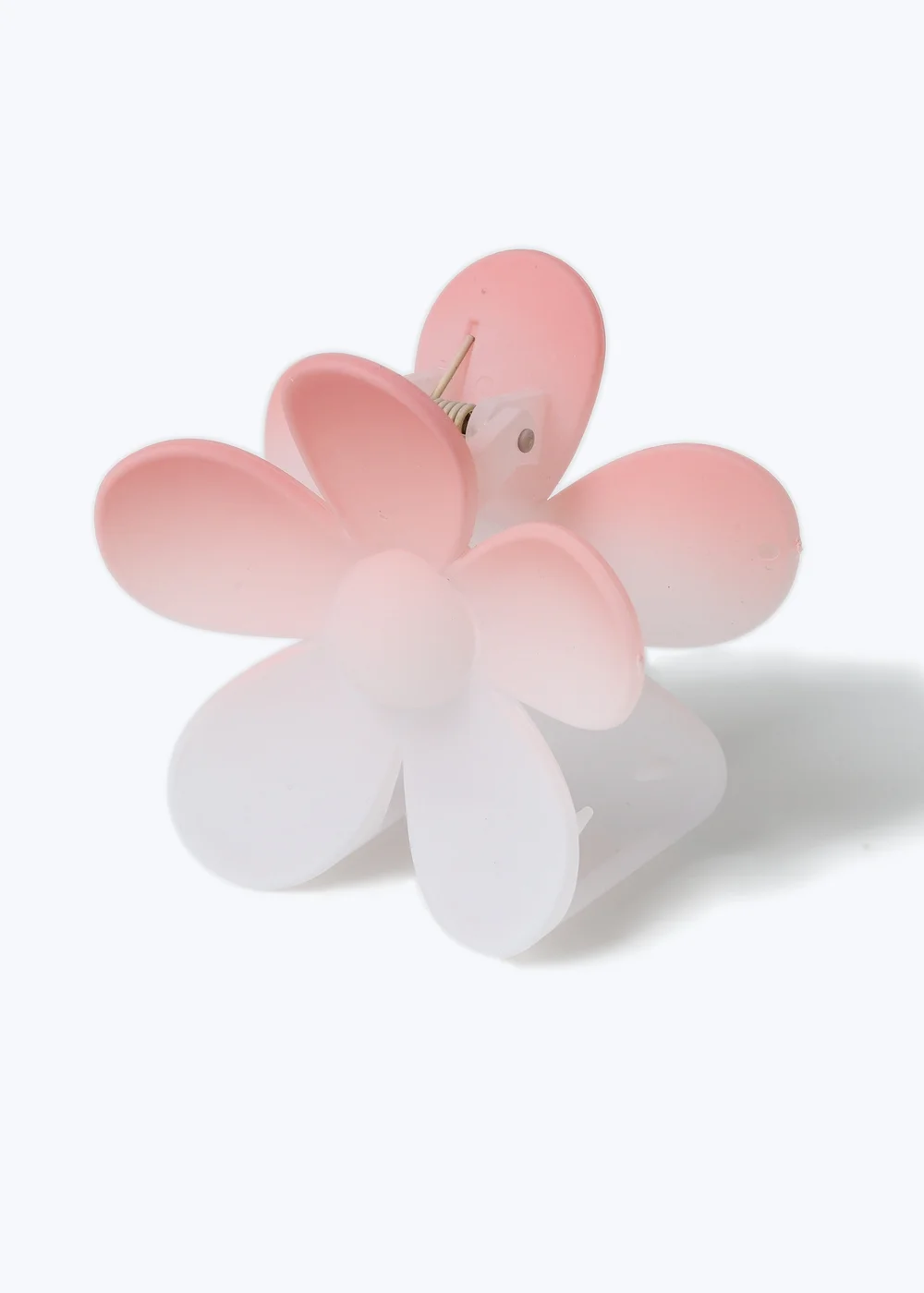 Pink Ombre Flower Claw Clip - One Size Image 2