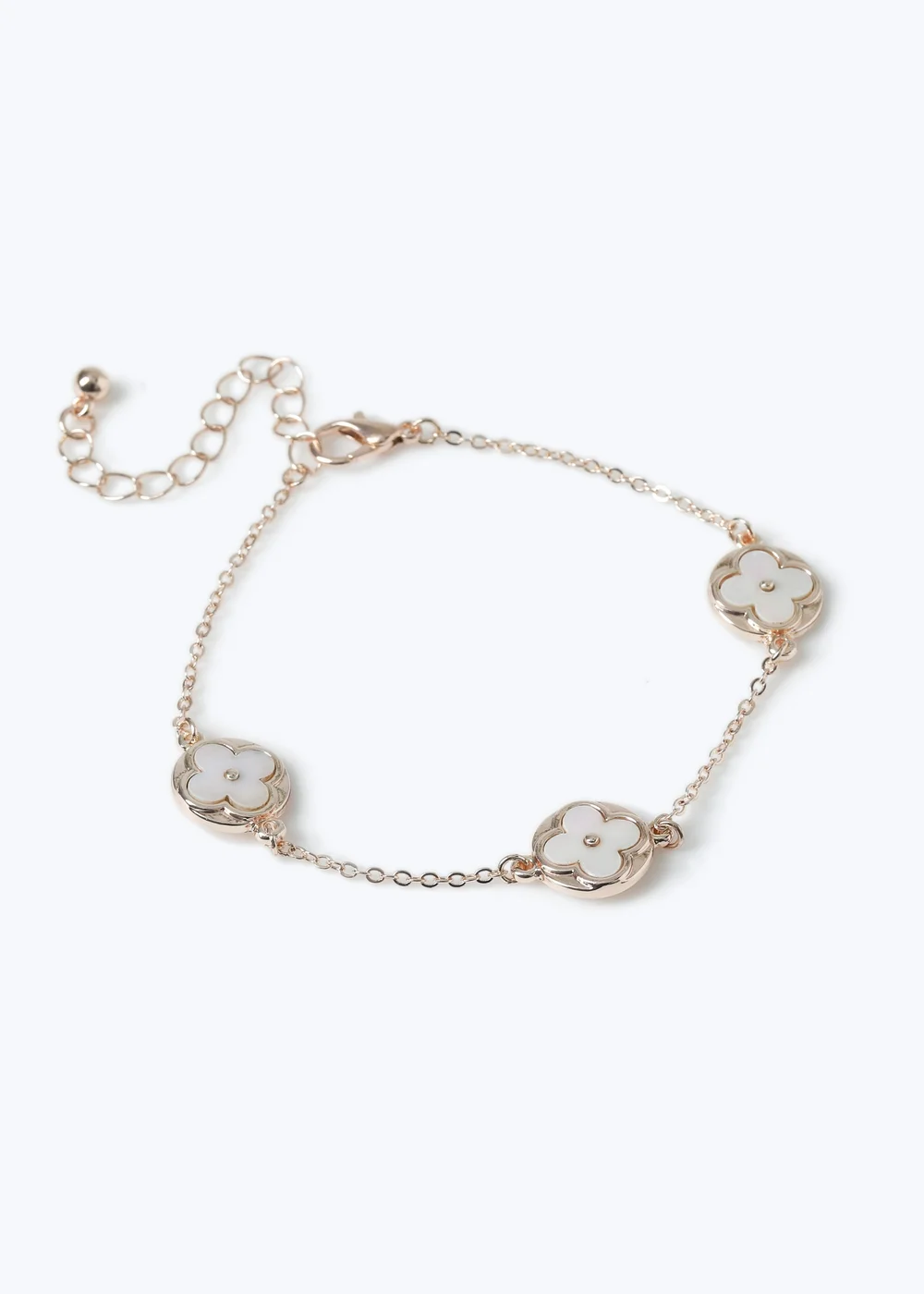 Muse Gold Flower Bracelet - One Size Image 1
