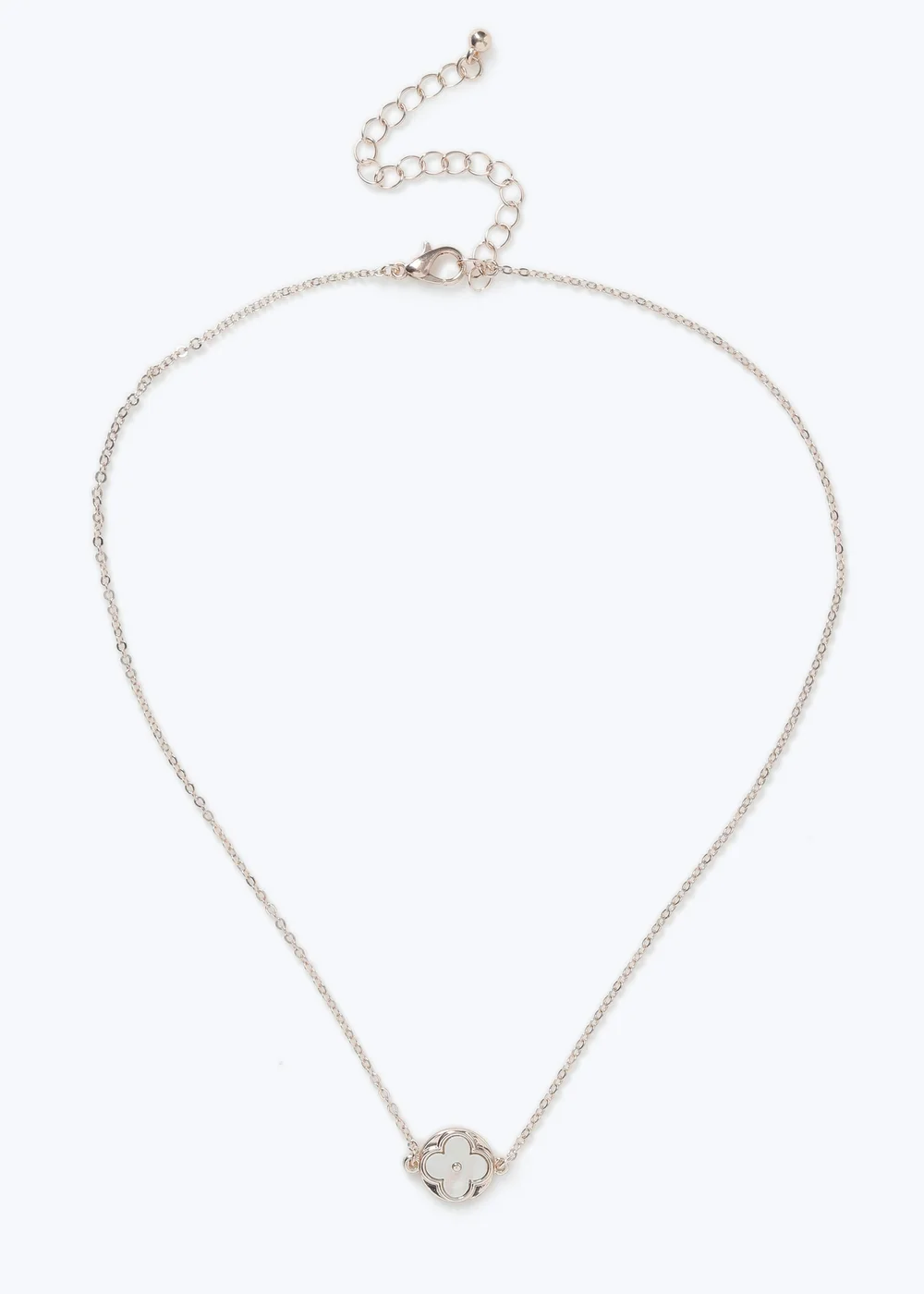 Muse Gold Flower Necklace - One Size Image 1