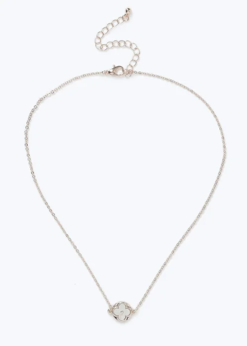 Muse Gold Flower Necklace - One Size Image 1