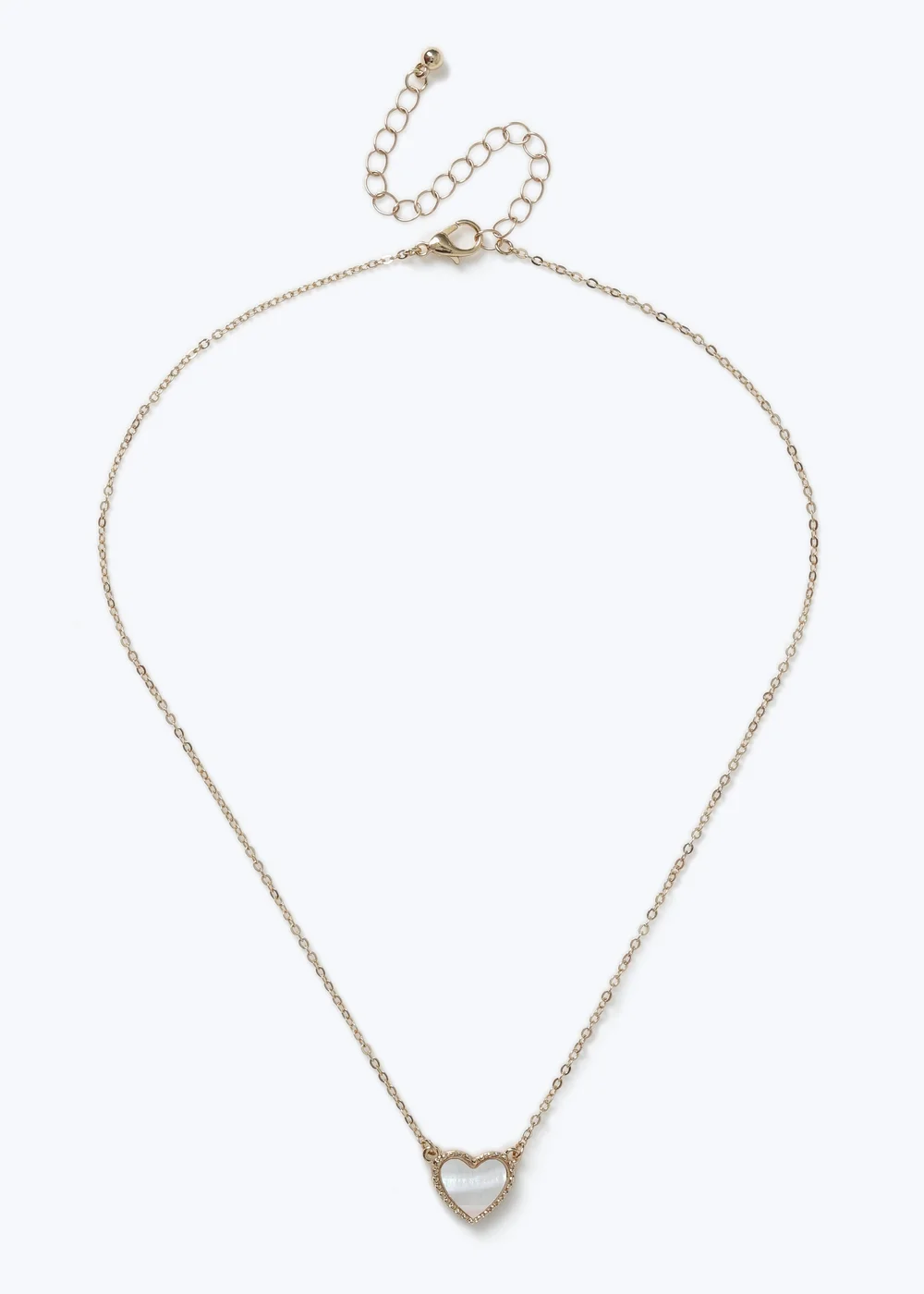 Muse Gold Heart Necklace - One Size Image 1