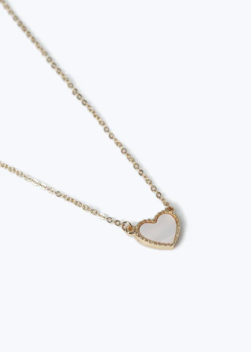 Muse Gold Heart Necklace - One Size Image 2