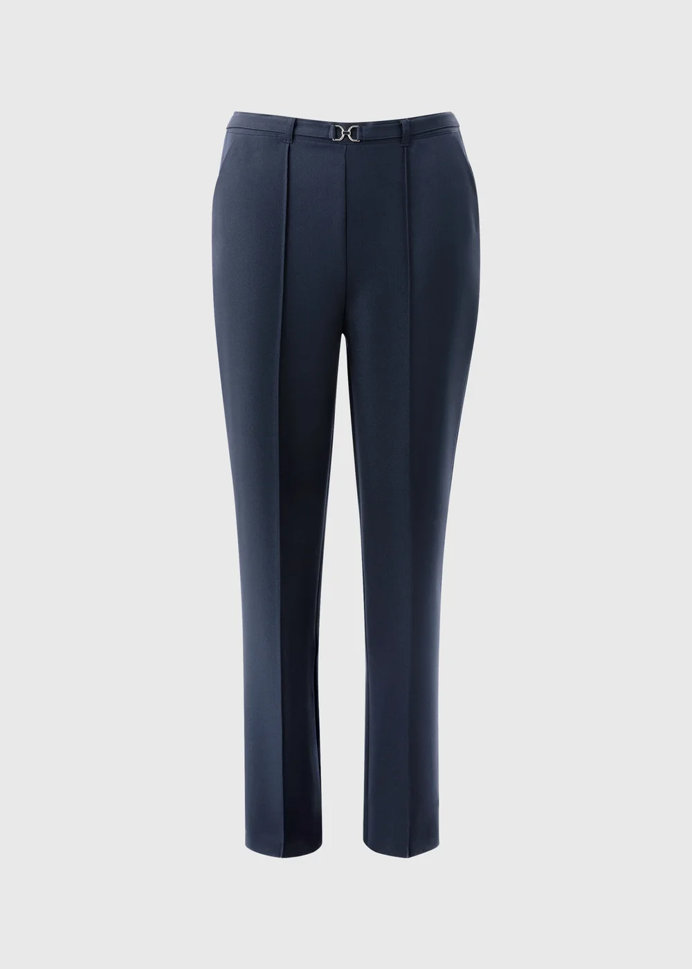 Et Vous Navy Snaffle Trousers - 22/L29 Image 4