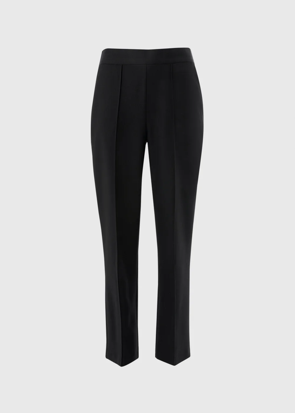 Et Vous Petite Black Straight Leg Trousers - 22/L27 Image 1