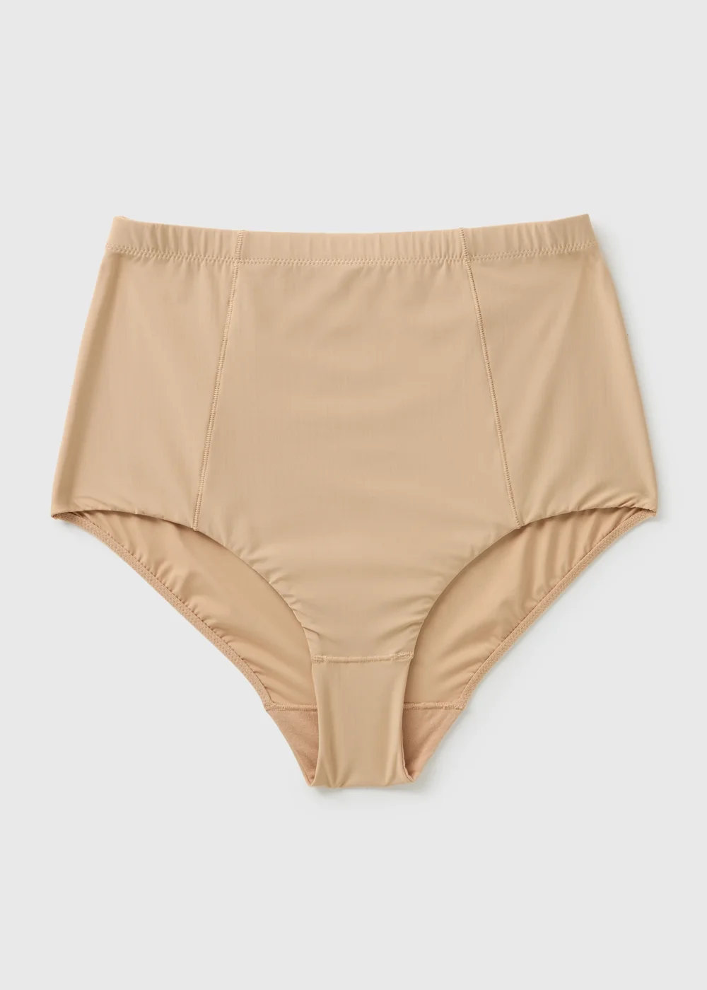 Nude High Waisted Shapewear Smoothing Briefs - 8 Image 1