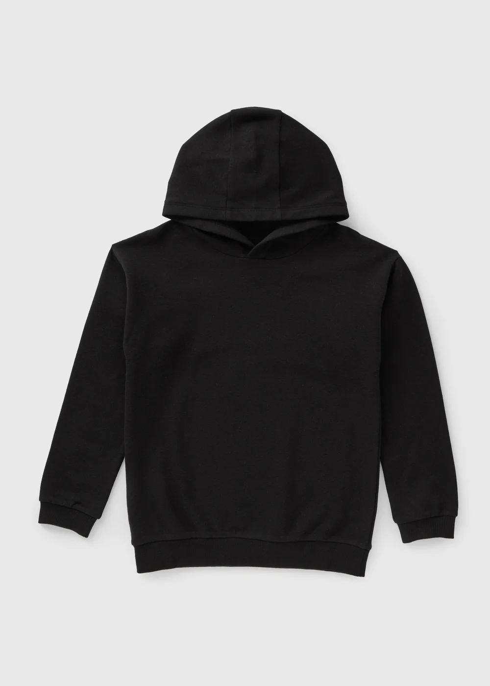 Boys Black Basic Hoodie 7 15yrs 7 Yrs Matalan boys-black-basic-hoodie-7-15yrs-7-yrs-matalan