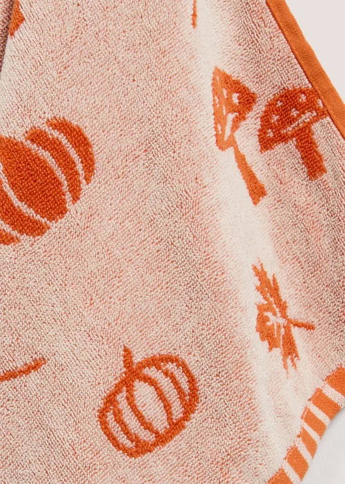 Orange Autumn Hand Towel - Hand Towel Image 2