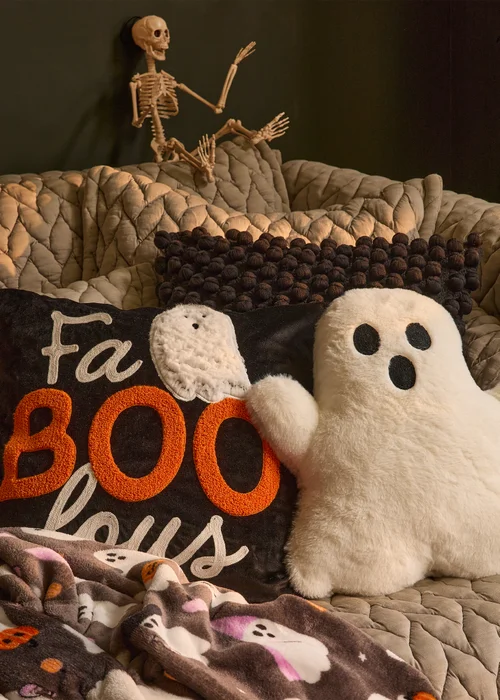 Ghost Shaped Cushion Image 2