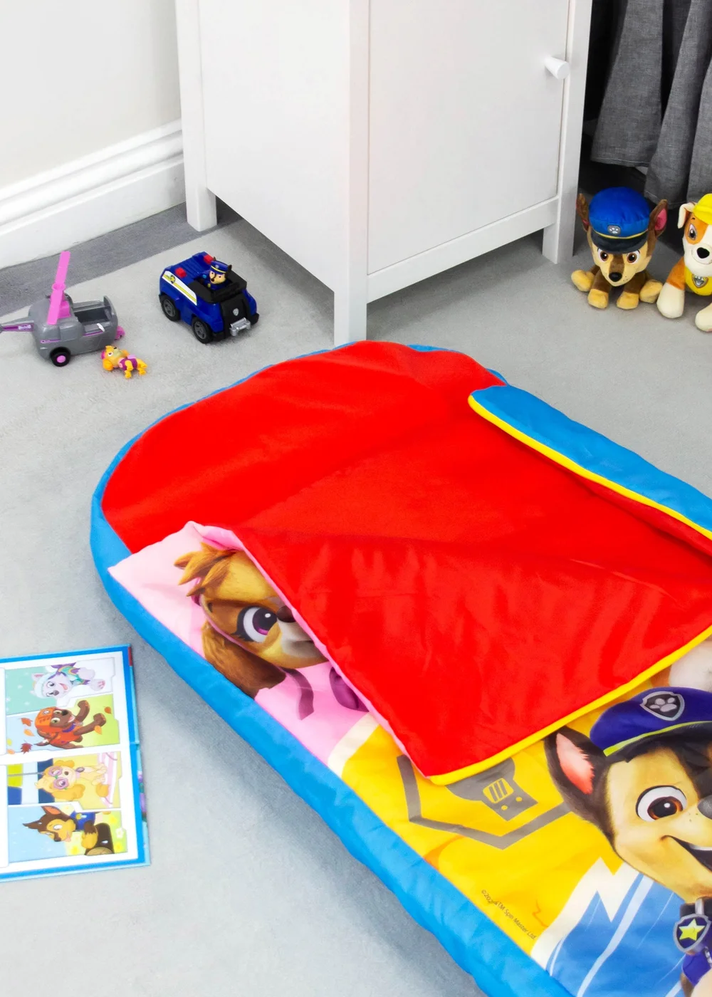 Paw Patrol Badges Inflatable Ready Bed Sleeping Bag - 8 Image 4