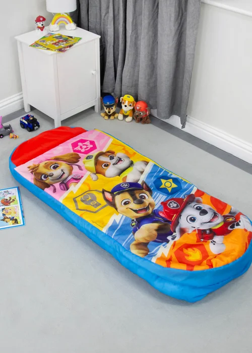Paw Patrol Badges Inflatable Ready Bed Sleeping Bag - 8 Image 3
