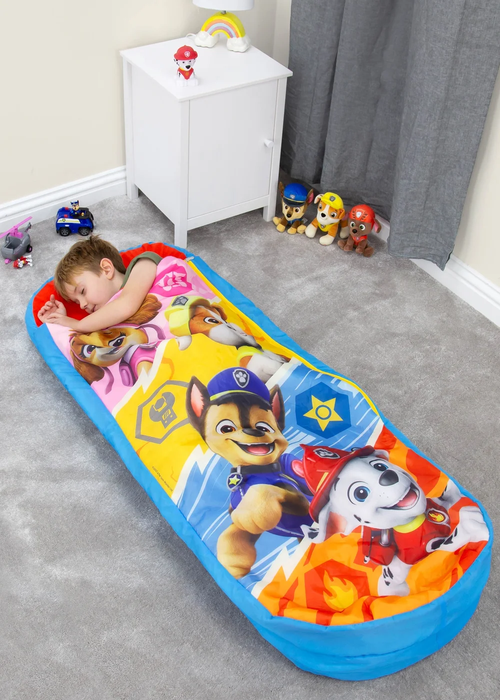 Paw Patrol Badges Inflatable Ready Bed Sleeping Bag - 8 Image 2
