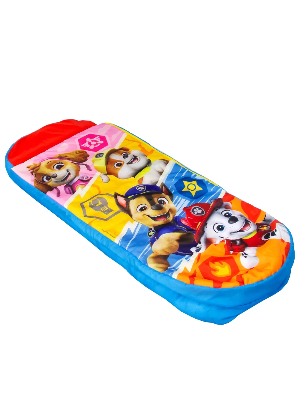 Paw Patrol Badges Inflatable Ready Bed Sleeping Bag - 8 Image 1