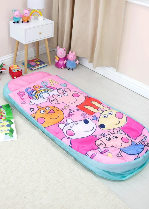 Peppa Pig Sunny Inflatable Ready Bed Sleeping Bag - One Size Image 1