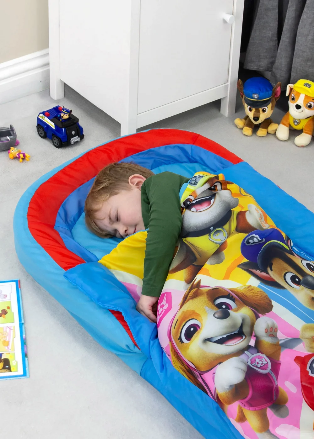 Paw Patrol My First Badges Inflatable Ready Bed - One Size Image 5