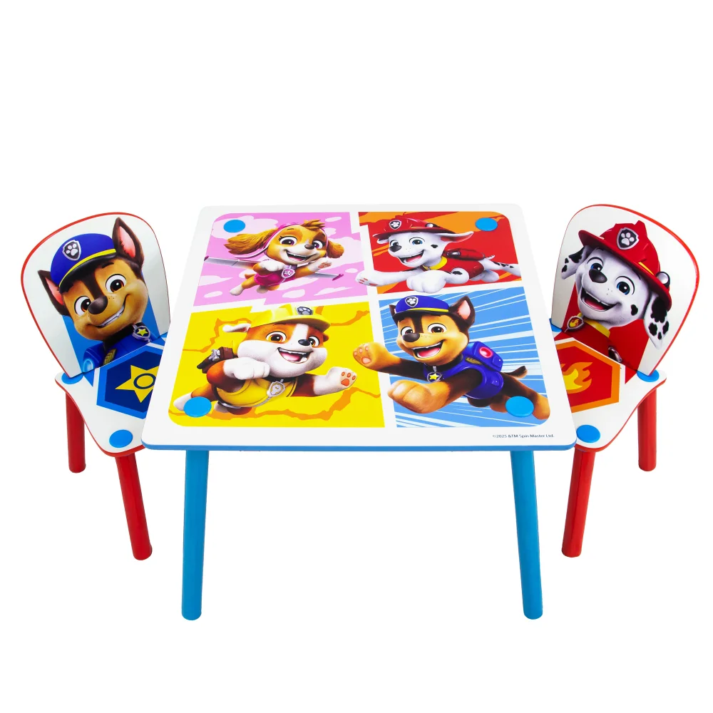 Paw Patrol Children's Table and Chairs Set - One Size Image 1