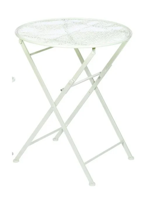 Premier Decorations Sage Green 2 Seater Metal Bistro Set - One Size Image 2
