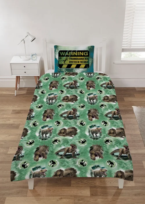Jurassic World Blue Duvet Set - Single Image 2