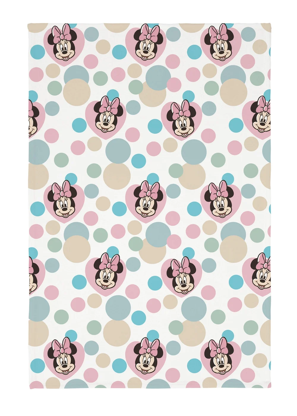 Minnie Mouse Cream Blanket - 100 x 150 Image 1